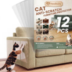 Healbuty 12 pack cat scratch furniture protector front view