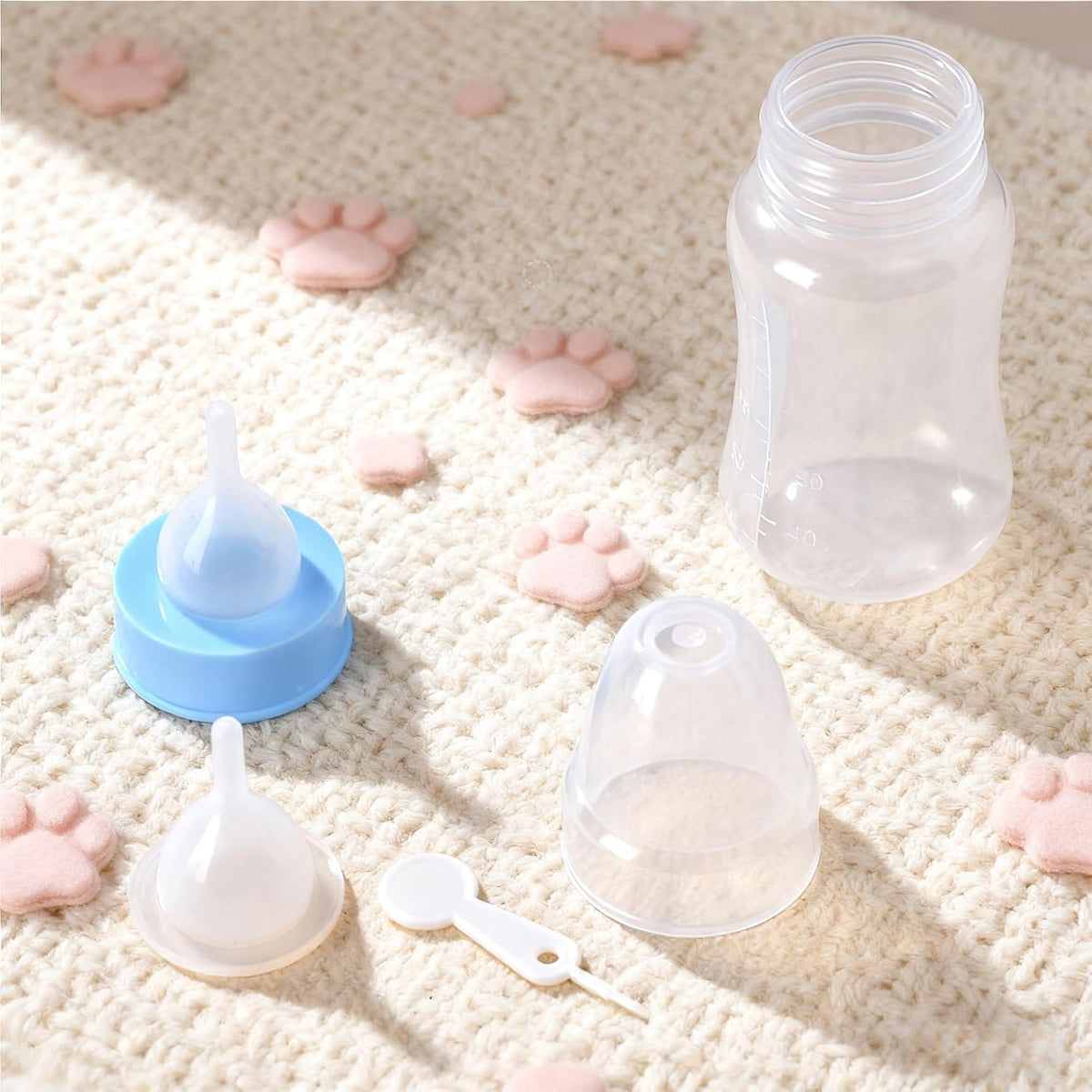 Premium imported pet nursing kit with non-toxic components for safe newborn feeding.