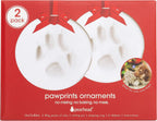 Pearhead Pawprints 2-Pack Christmas Ornament, DIY No Mess Pet Paw Print Holiday Clay Keepsake Kit, Dog or Cat Stocking Stuffer Gift - Image 13