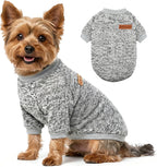 3 Pack Dog Sweaters for Small Dogs Girl Boy Winter Fleece Clothes Warm Soft Dog Sweatshirt Outfit for Dogs Cats Pet Apparel - Image 12