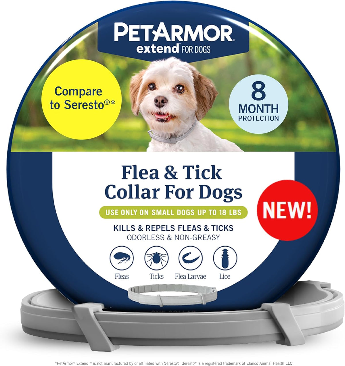 PetArmor Extend Large Dog Flea and Tick Treatment & Prevention, Collar for Large Dogs Above 18 lbs., 8 Months of Protection, Odorless & Non-Greasy, Waterproof, Kills Fleas, Ticks, and Larvae, 1 Count - Image 11