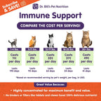 Dr. Bill's Feline Immune Support powder supplement for cats