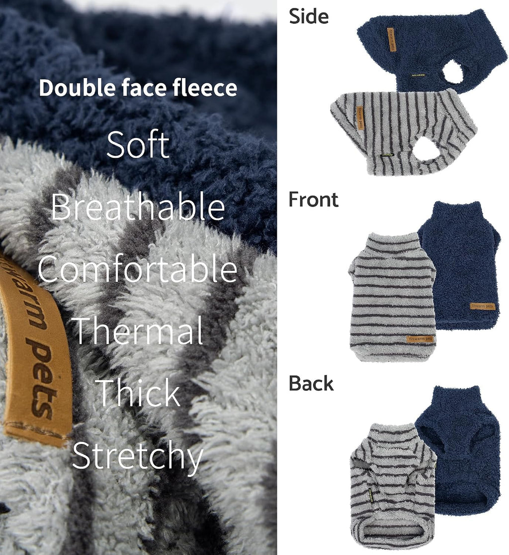 Fitwarm doggy pullover jumper open belly cut design showcase.