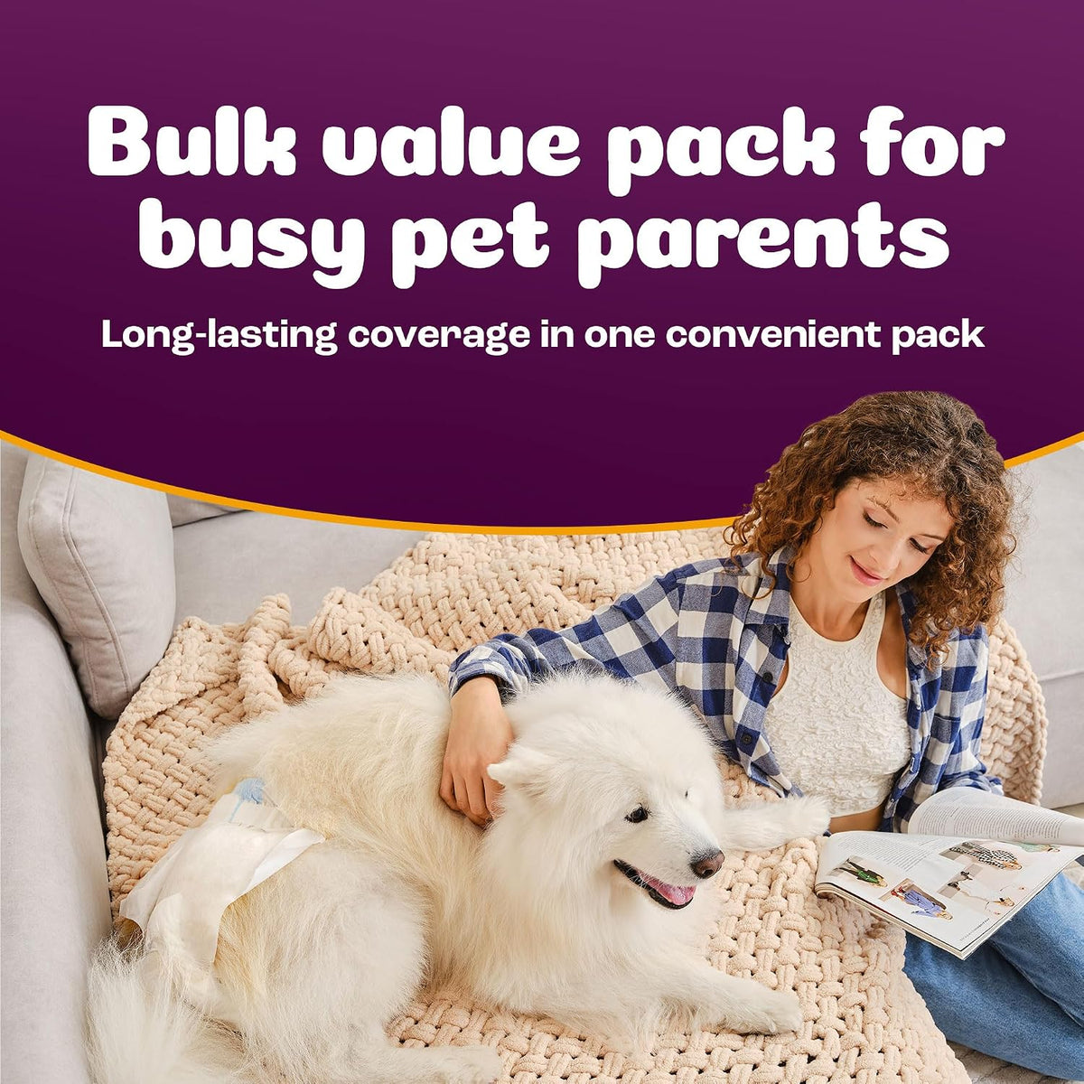Inspire pet care large size female dog diapers waist measurement guide
