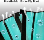 NizHome equine leg guards showing built in alloy braces structure