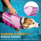 Imported premium dog life jacket for large dogs boating gear