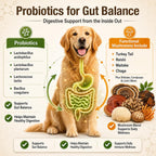 Premium imported TailSphere canine immune chews with turkey tail and reishi mushrooms