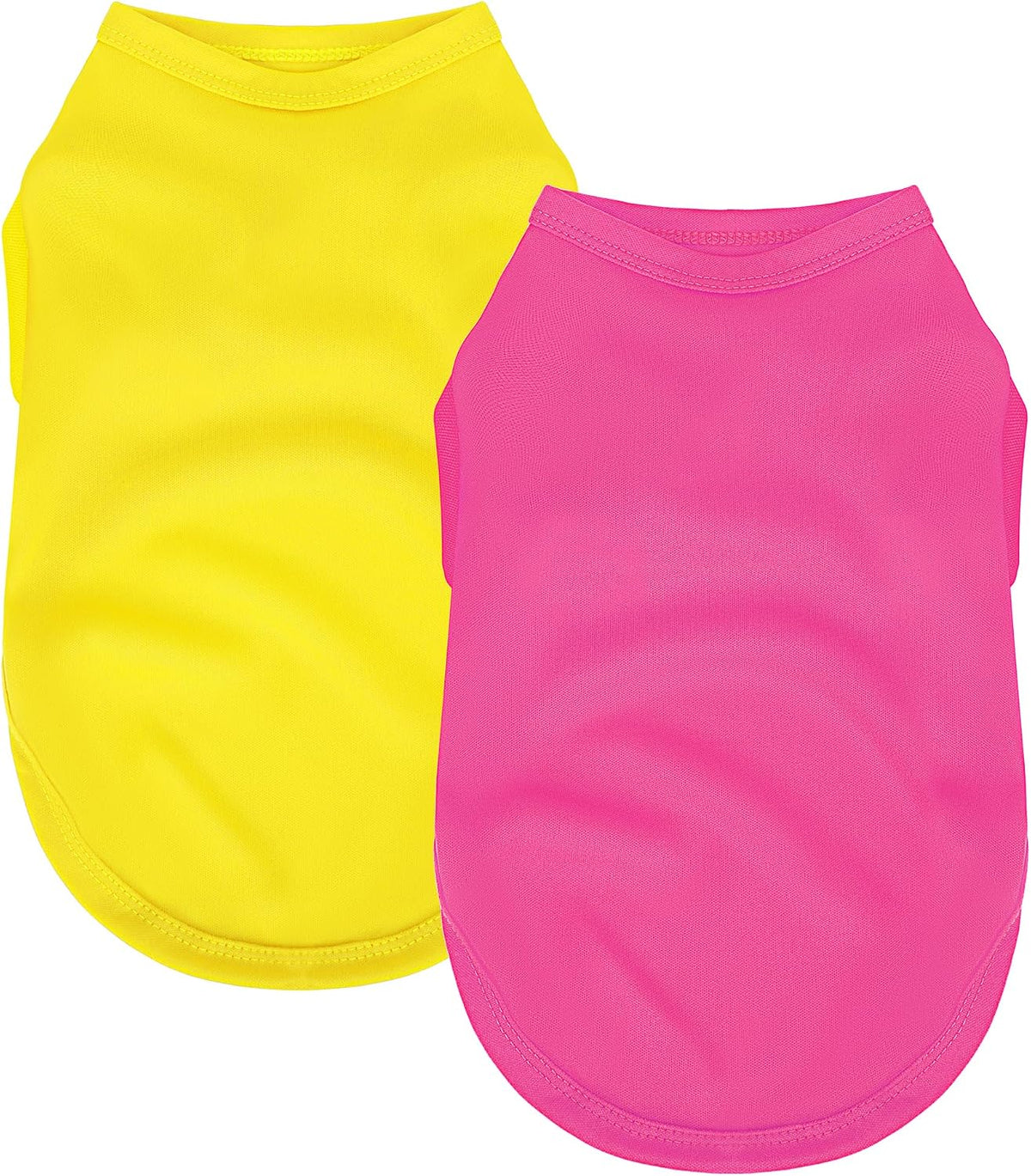 2 Pack Solid Color Dog Shirts - Lightweight, Quick Dry, Breathable Pet T-Shirts for Small to Large Dogs - Stretchy, Durable, Ideal for All Seasons and Holidays.Black White S - Image 12