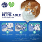 Cat's Pride cat litter 10lb jug label details