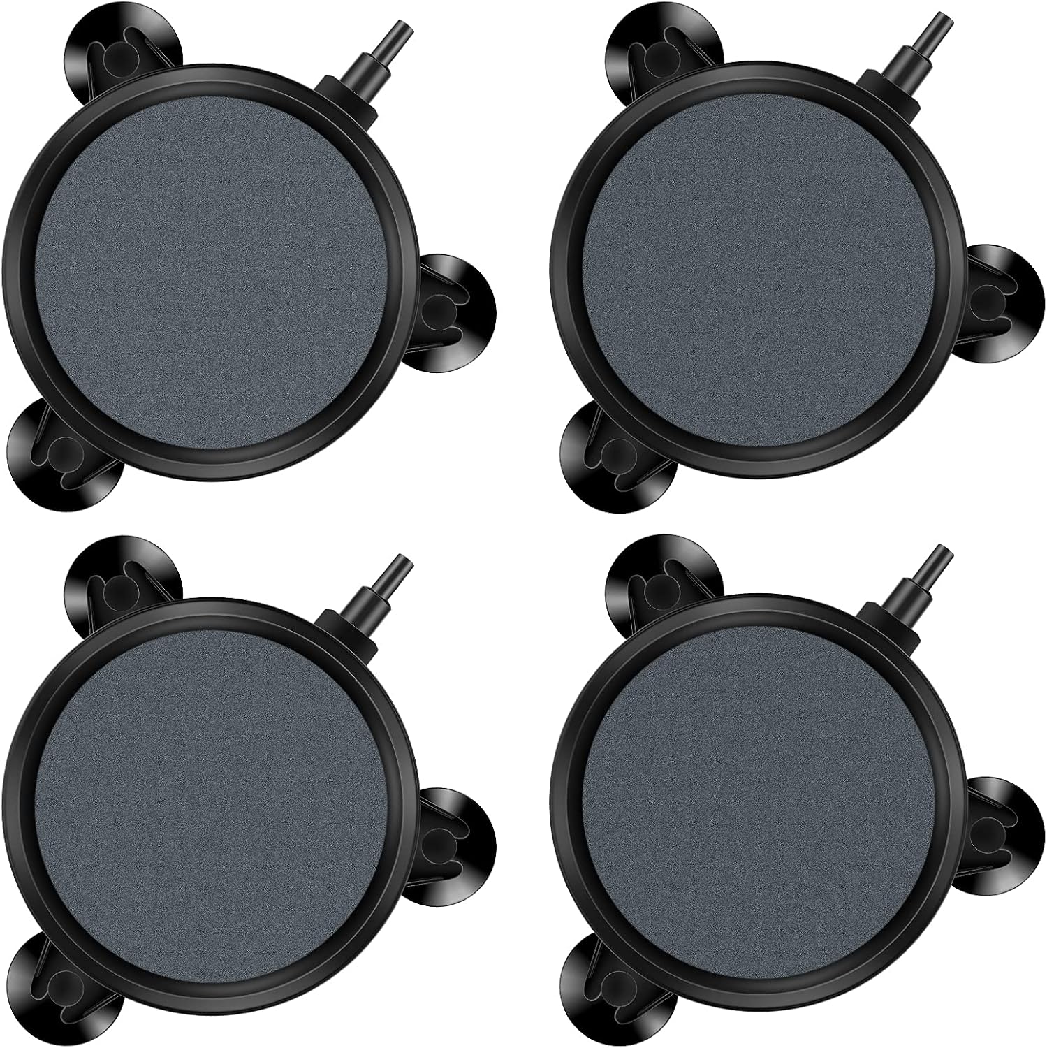 Pawfly professional grade aeration disc highlighting the secure rubber suction cup anchors.
