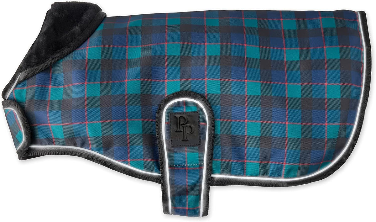 Pet Passion premium dog jacket nylon taffeta lining close up view