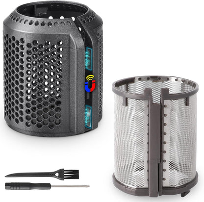 Wywy.Wide magnetic hair dryer filter replacement front view