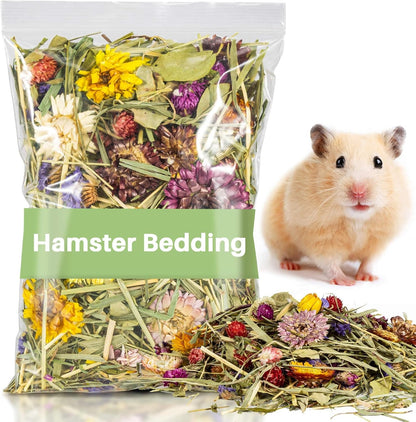Sukh 150g hamster bedding flowers and herbs front view