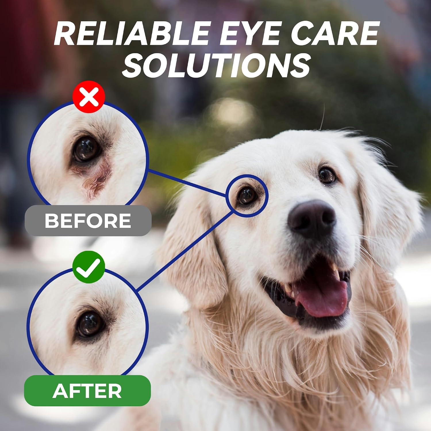 Wellix pet care eye drops for reducing redness and irritation in cats