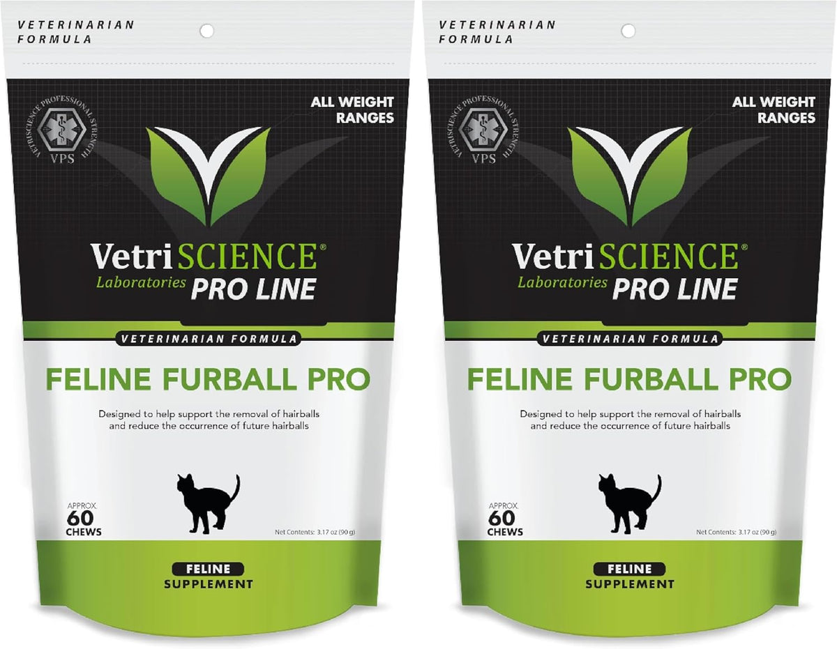 VetriScience Veterinary Strength Hairball Control for Cats - Cat Hairball & Digestion Support for Cats Skin & Coat Health Formula - Chicken Flavor - 60 Chews - Image 9