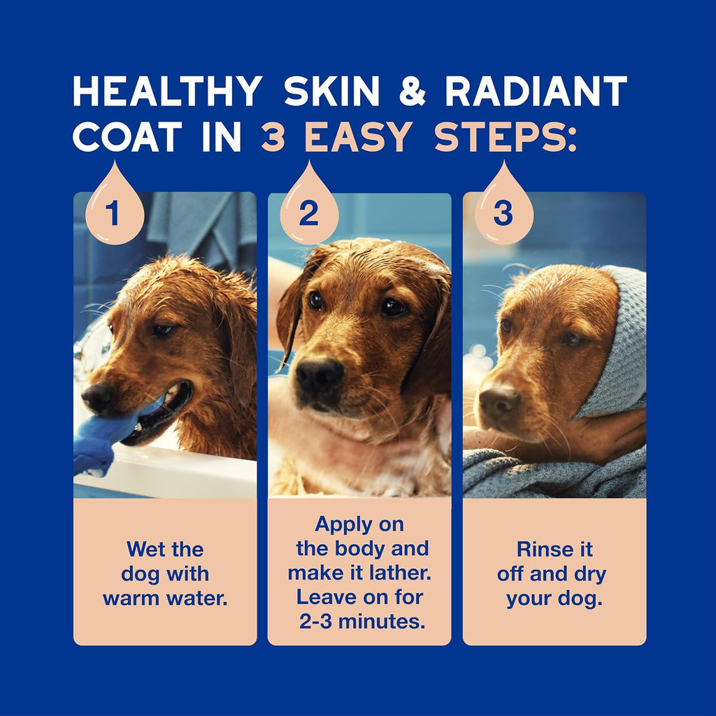Vet recommended Douxo dog shampoo for shedding reduction