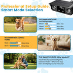 Solar Ultrasonic Dog Bark Deterrent Device, Outdoor Waterproof Anti Barking Device for Dogs with 50ft Range, Sonic Bark Deterrent for Small Medium Large Dogs for Indoor and Outside Use - Image 3
