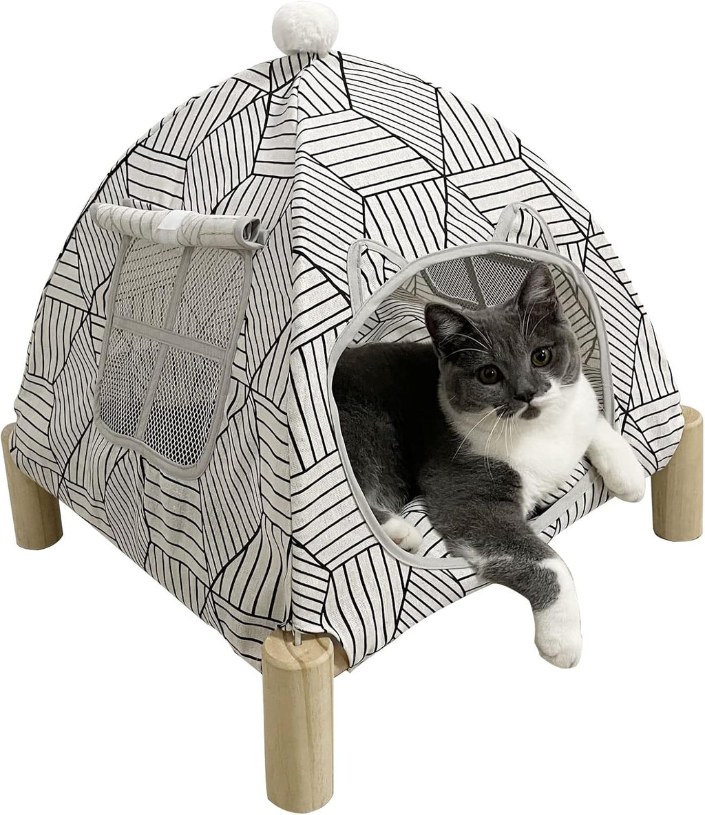 Components of portable pet hammock bed