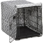 MidWest Homes for Pets XL Dog Crate Cover, Black Polyester Privacy Kennel Cover Fits Most 48-inch Crates, Machine Washable, Reduces Barking & Chewing - Image 13