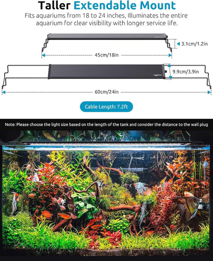 Side profile view of Seaoura waterproof LED light
