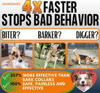 Dog Bark Deterrent Device- 3X Ultrasonic Anti Barking Devices for Dogs, Safe for Dogs & Humans, Portable Barks No More Bark Stopper Dog Training Device Indoor Outdoor Use Rechargeable(Alpha Pro) - Image 2