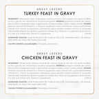 Purina Fancy Feast wet cat food nutritional info label
