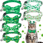 Hsei kitten holiday collar collection demonstrating the premium stitching and durable fabric.