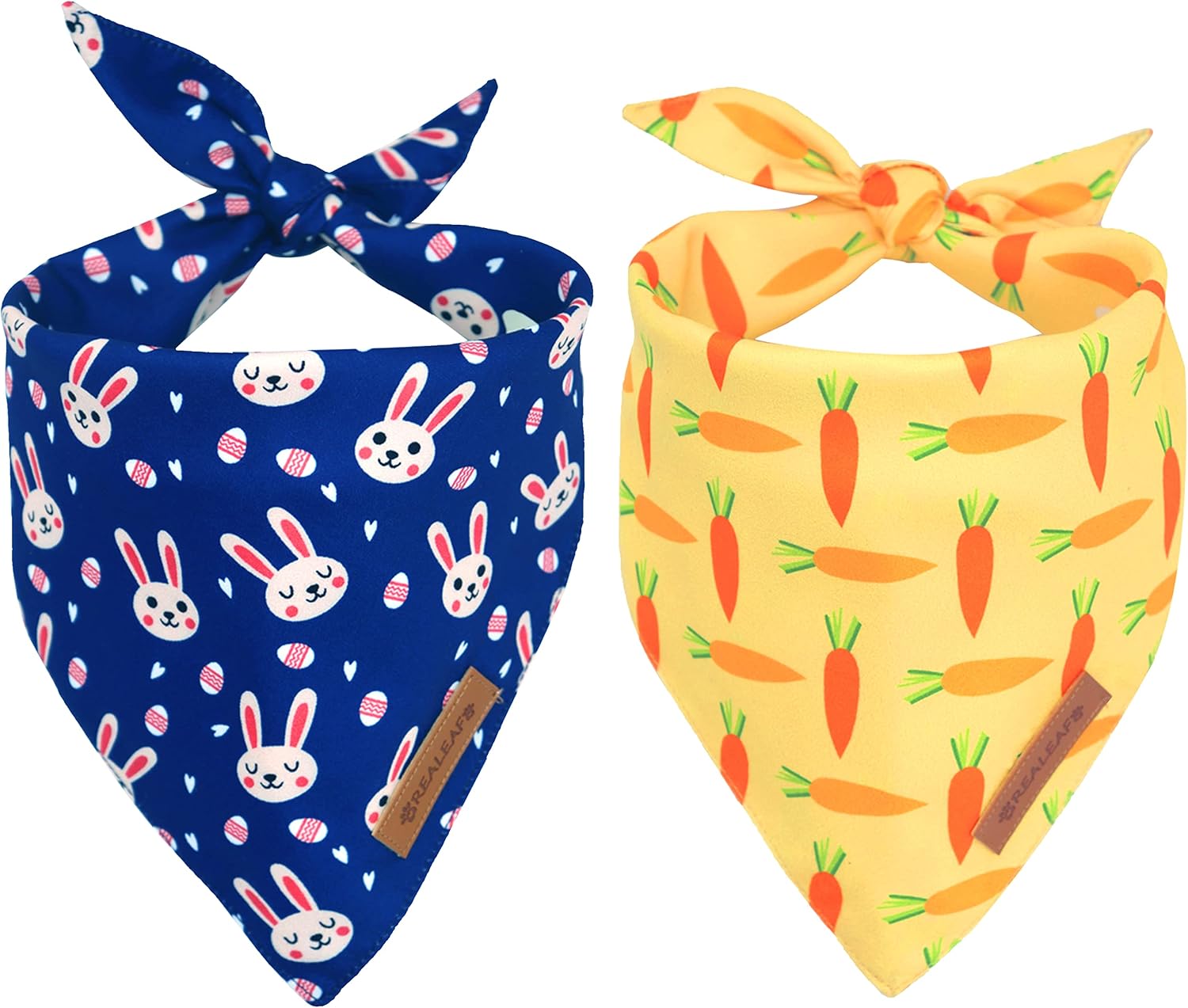 Realeaf 4th of July Dog Bandanas 2 Pack, Reversible American Flag Pet Scarf for Boy and Girl, Premium Durable Fabric, Patriotic Bandana for Medium and Large Dogs (Large) - Image 14