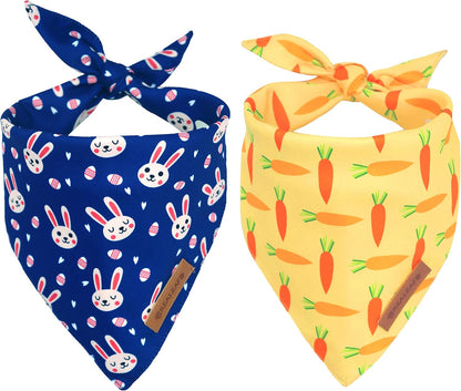 Realeaf 4th of July Dog Bandanas 2 Pack, Reversible American Flag Pet Scarf for Boy and Girl, Premium Durable Fabric, Patriotic Bandana for Medium and Large Dogs (Large) - Image 14