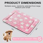 Reversible dog bed mat for seasonal comfort