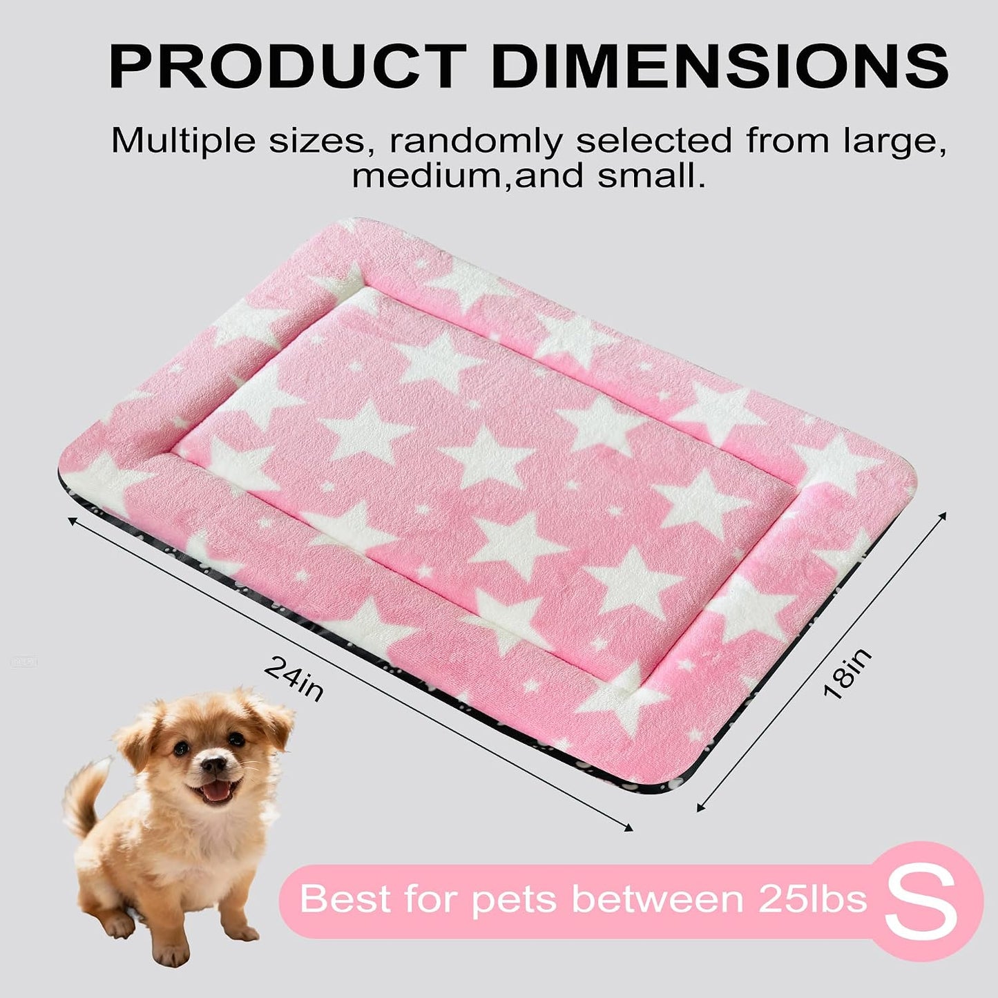 Reversible dog bed mat for seasonal comfort