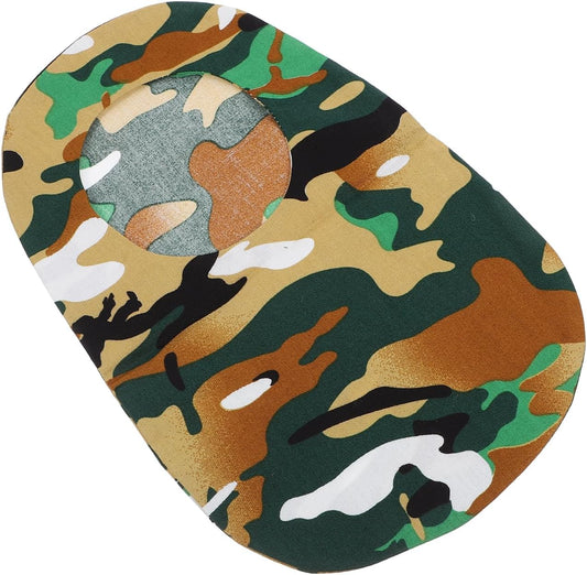 Healifty Pocket Protective Cover front view camouflage pattern ostomy support