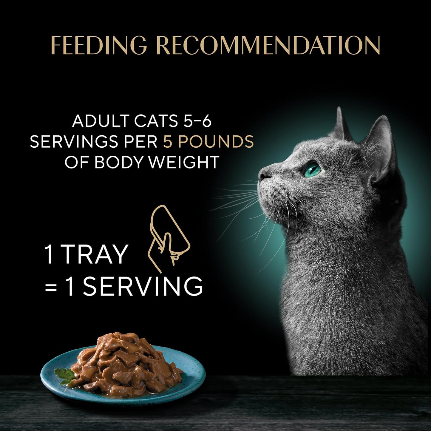 Sheba Perfect Portions Grilled in Savory Sauce Adult Wet Cat Food with Tender Tuna in Gravy, 2.64 oz. Twin-Pack Trays, 24 Count, 48 Servings - Image 4
