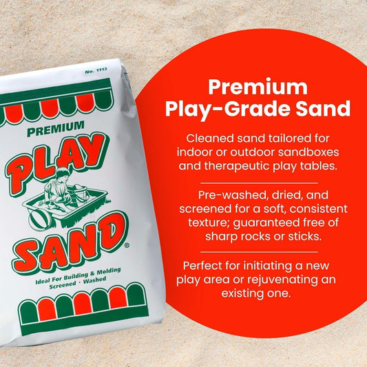Close up of high quality washed sandbox sand texture
