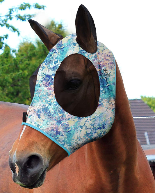 Harrison Howard horse fly mask front view for ponies
