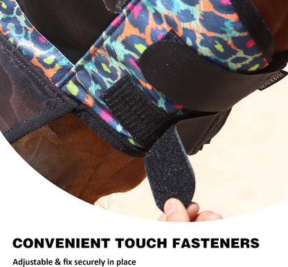 Medium size horse fly mask with UV protection