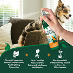 Vet's Best Natural Flea and Tick Spray for Dogs - Plant-Based Flea Repellent with Certified Essential Oils - Natural Pest Control and Prevention - Non-Toxic Formula for Home Use - 8 oz Bottle - Image 9