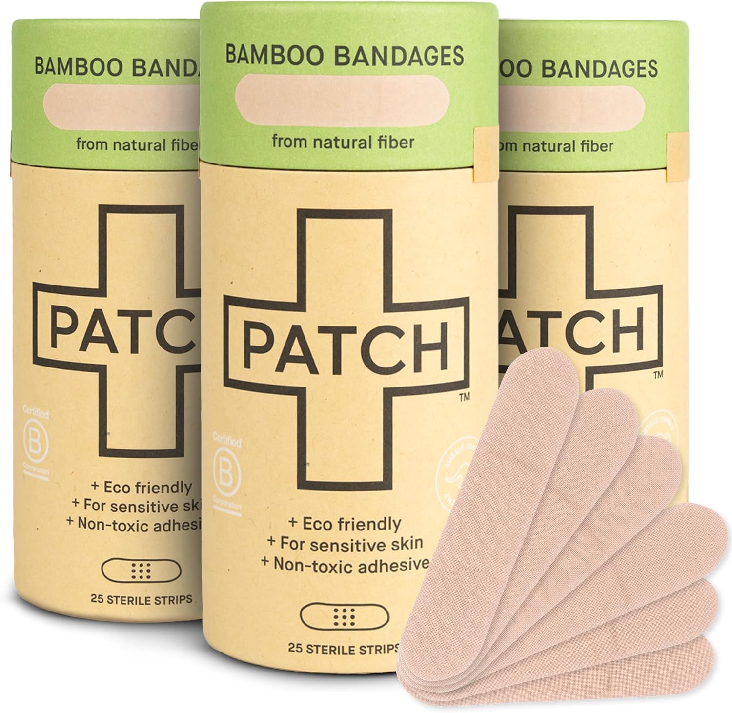 Patch 20 pack sensitive skin adhesive bandages