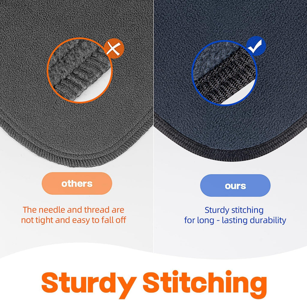 Large 72x72 inch reusable puppy pad inside a playpen