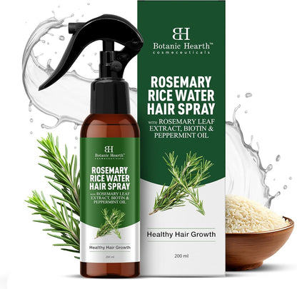 Botanic Hearth Rosemary Rice Water Hair Spray front view