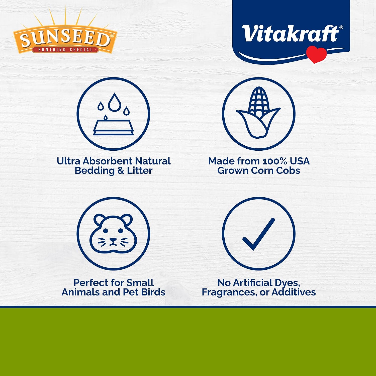 Sunseed pet bedding packaging size and dimensions