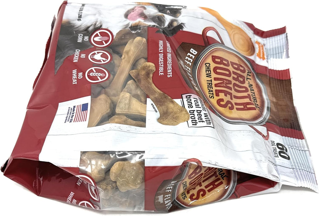 Nylabone 2.6 pound dog bone treat bag