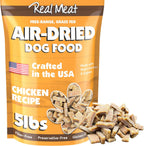 Real Meat TRMC Air Dried Chicken Dog Food 5lb bag front view