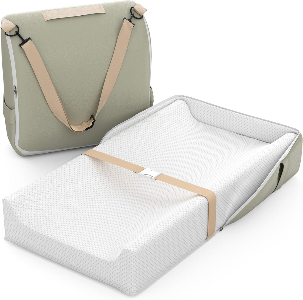 Sofoliana portable baby changing pad front view convertible backpack