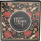 Myrurgia Maja Perfumed Powder 5.3 Ounce front view classic packaging.