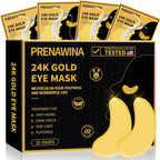 Prenawina 24K Gold Under Eye Patches front box packaging view