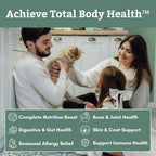 Wholistic Pet Organics Feline Complete organic powder jar and label details