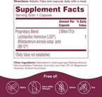 Phillips Colon Health ingredients and dietary attributes panel