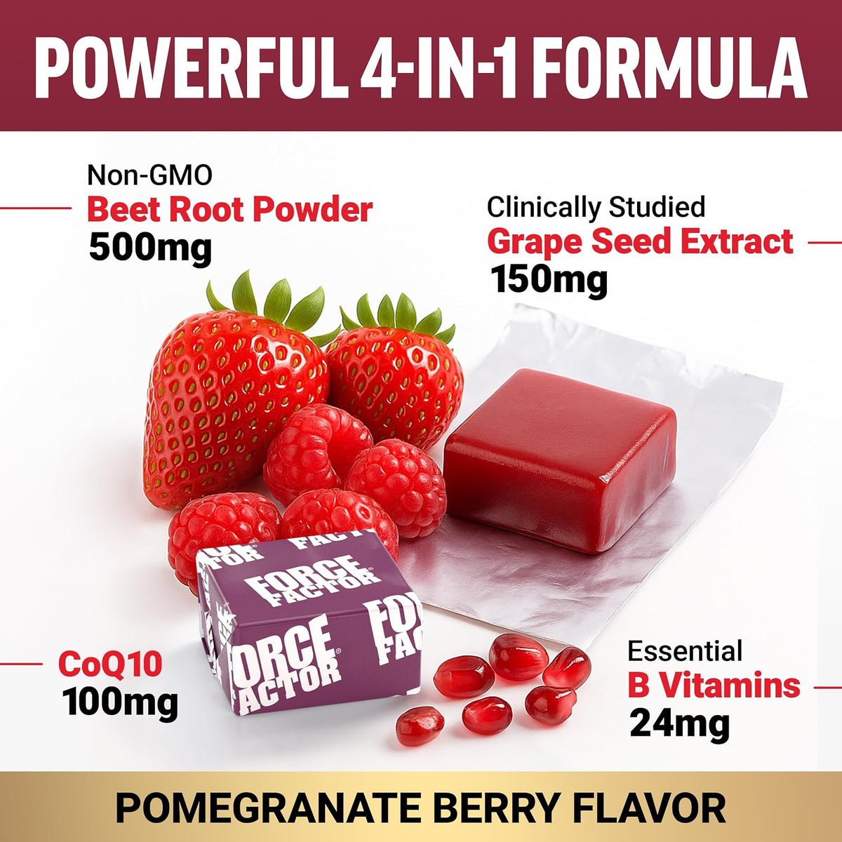 Force Factor Total Beets Ultimate Heart Health for Blood Pressure Support - Image 4