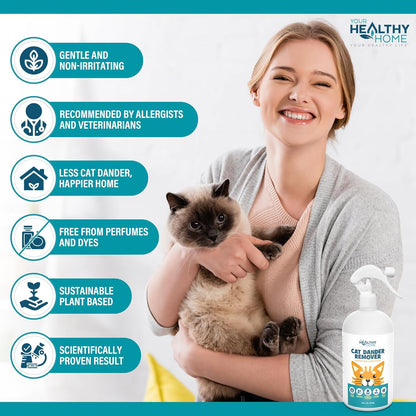 YourHealthyHome USA made dry skin spray for cats and humans